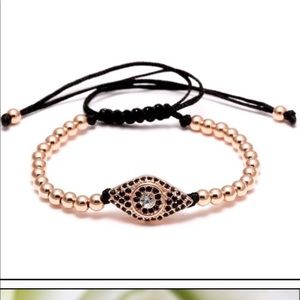 COPY - Evil Eye Bracelet Rose Gold